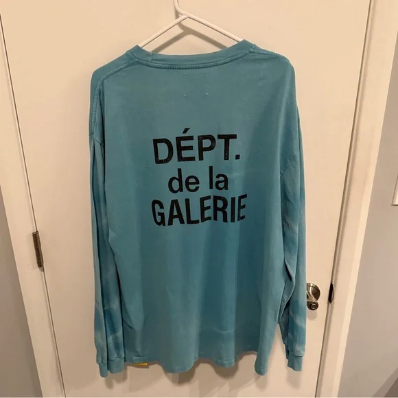 Gallery Dept. french blue long sleeve tee shirt size XL